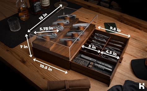 Display Your Knife Collection with The Armory – Premium Pocket .